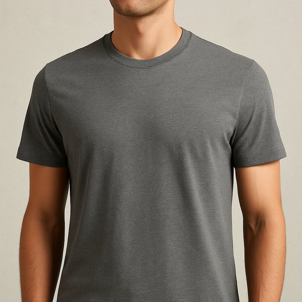 HUGO by Hugo Boss Gray Logo T-Shirt - Size M